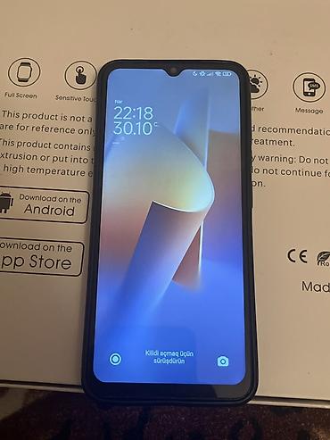mobil kondisionerlər: Xiaomi 128 GB, rəng - Qara, 
 Barmaq izi — 1