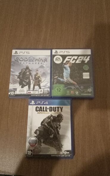 oyun konsolları ps4: Tek tek de satilir 3 un alana endirim olunacaq
gow-50
fifa-40
cod-30