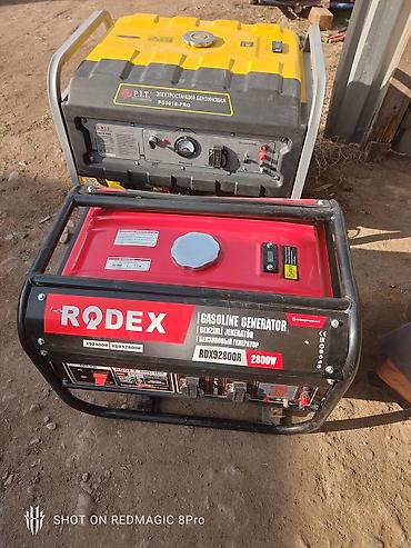 Генераторы: Бензиновые генераторы RODEX RDX92800R и P.I.T. P55018-PRO RODEX — 1