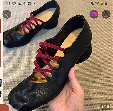 Туфли: Таби-тапочки (мюли) с раздельным большим пальцем - Формат: закрытые — 25