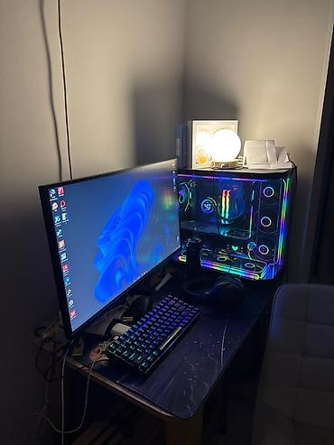 pc case: Компьютер, ОЗУ 32 ГБ, Для работы, учебы, Новый, Intel Core i7, NVIDIA GeForce RTX 5070, SSD — 1