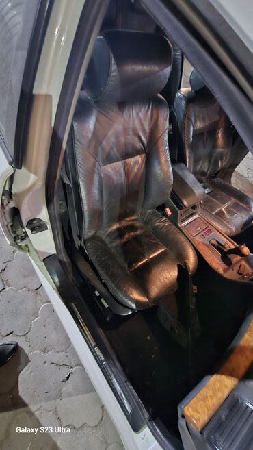 реставрация бишкек: Продаю салон от БМВ Е38 чёрные кожанные: 1) передние сиденья
