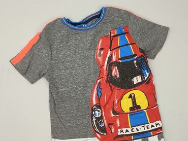 koszulka traktor: T-shirt, Tu, 3-4 years, 98-104 cm, condition - Perfect