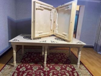 Национальные кыргызские столы: Национальный кыргызский стол, Новый, Складной, Дерево — 9