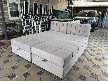 Односпальные кровати: Односпальная тахта с подъёмным коробом - Компактная тахта с вшитым — 16