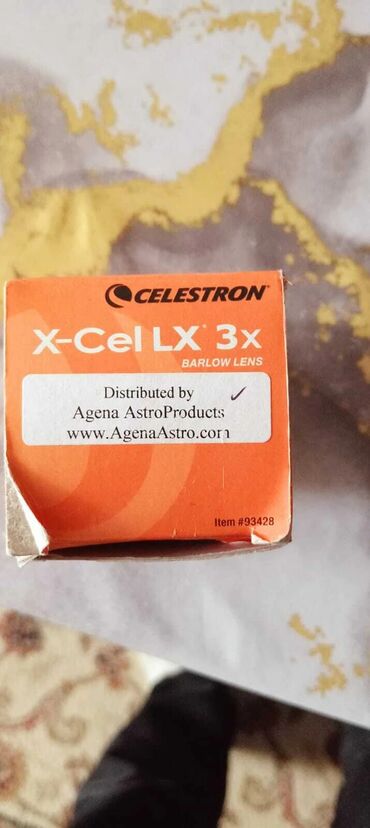 Teleskoplar: Celestron X-Cel LX 3x Barlow Lens - Böyütmə: 3x – mövcud — 7