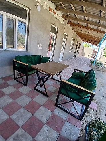 ucuz mebeler: Yeni, Kvadrat masa, Açılmayan, Skameykalar ilə, Azərbaycan — 9