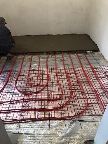 ремонт тёплых полов: Монтаж водяного теплого пола под стяжкул - Проектирование схемы — 2