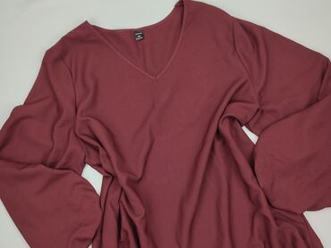 bluzki z dekoltem v plus size: Bluzka damska, rozmiar 4XL