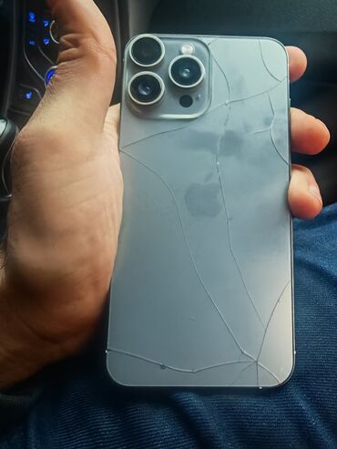alfa: IPhone Xs Max, Gümüşü, Qırıq
