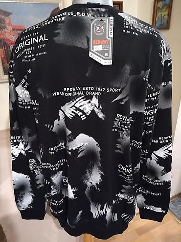 river marka: Novi muski pamucni duks Redway u velikim brojevima 3XL 4XL. Turski — 4
