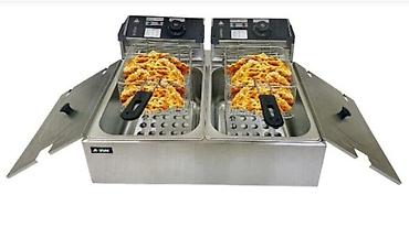 fre aparatı: Fritoz 14L fri aparatı Her göz 2800w gücünde işleyir. Tutum hecmi 14 — 3