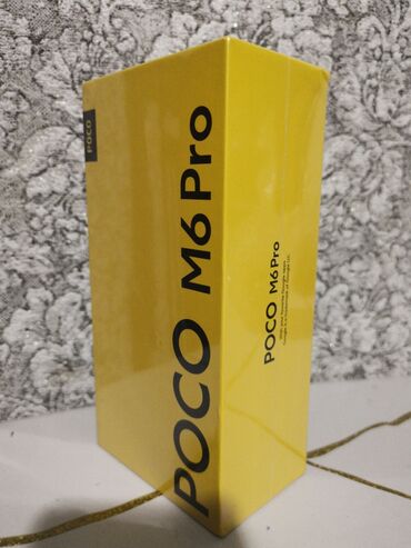 Poco: Poco M6 Pro, 256 GB, rəng - Bənövşəyi, Sensor, Barmaq izi, Face ID