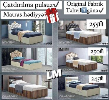 acilib yigilan carpayi: Tək çarpayılar HAZIR ORİGİNAL FABRİK İSTEHSALI_ Sex malı deyil❌