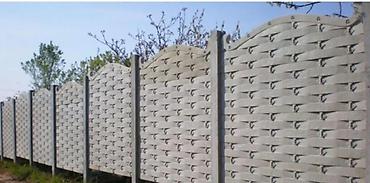 Бетонные еврозаборы: Бетонный еврозабор, Декоративный, Новый, В розницу,Наличный расчет — 8