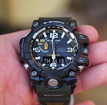 danisan saat: Casio G-SHOCK GWG-1000 “Mudmaster” qol saatı 🟢 ideal veziyyetde 🟢 1500 — 1