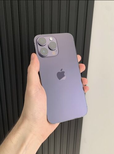 rəsmi 12: IPhone 14 Pro, 256 GB, Deep Purple, Zəmanət, Kredit, Simsiz şarj
