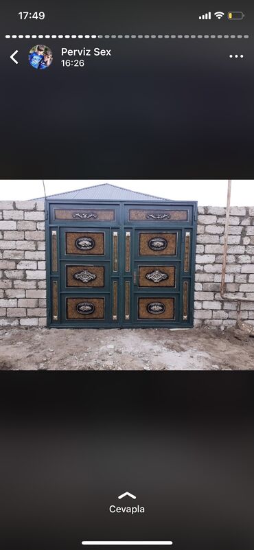 Həyət darvazaları: Yeni Həyət darvazası, 3 m, Mexaniki, Qapı ilə, rəng - Ağ, Kredit yoxdur, Ödənişli quraşdırma, Ödənişli çatdırılma, Rayonlara çatdırılma -da lalafo.az — 13 Həyət darvazaları: Yeni Həyət darvazası, 3 m, Mexaniki, Qapı ilə, rəng - Ağ, Kredit yoxdur, Ödənişli quraşdırma, Ödənişli çatdırılma, Rayonlara çatdırılma — 13