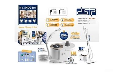 ütulər: Buxarlı təmizləyici DSP KD-2101 9-u 1-də 2000 W, 4.5 Bar Bütün — 1