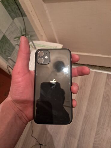 Apple iPhone: IPhone 11, 128 GB, Space Gray, Zəmanət, Simsiz şarj, Face ID