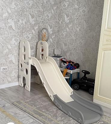 Детская горка Для дома, Пластик, Новый