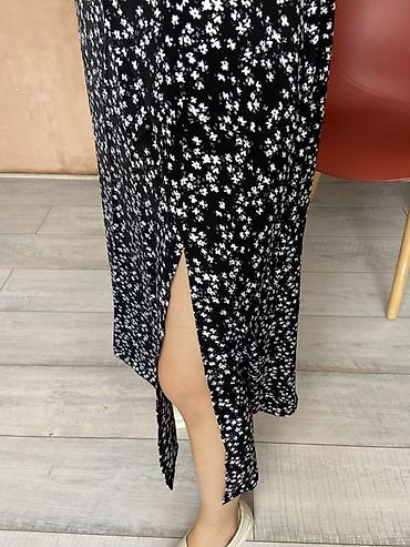 Юбки: Юбка миди с разрезом сбоку От 300 сом, оптом 250 сом в наличии 350 шт — 17