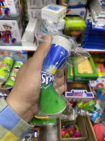 подарки на той: Игрушка-антистресс в форме банки Sprite. Мягкий сжимаемый аксессуар с — 2