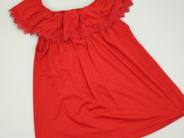 bluzki czarno czerwona: Блуза жіноча, S, стан - Хороший