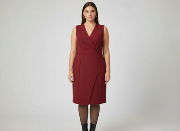 czerwone sukienki plus size: Parisian, Сукня жіноча, розмір XL