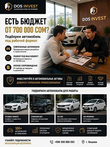 DOS INVEST — подбор и управление автомобильными активами под доход