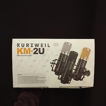 Musiqi alətləri: Mikrofon Kurzweil KM2U USB: 2.0, bus powered Polar Pattern:Omni — 2