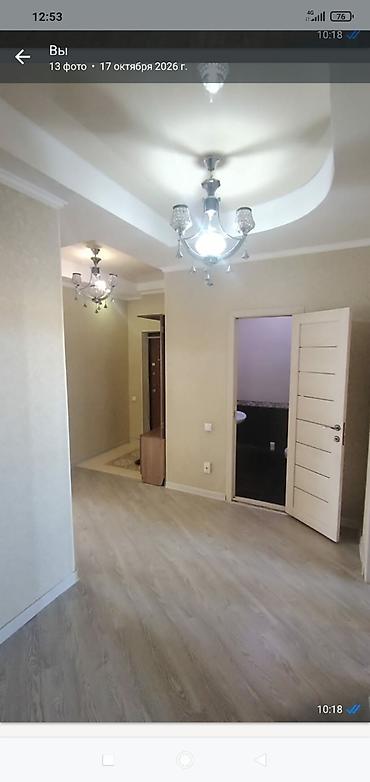 2 bedroom: Здается 3- ком.кв. 📍Адрес: мкр Джал 🏛️Серия: элитка 🏬Этаж: 2из 9 — 5