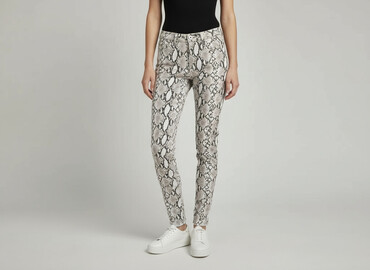 bershka spodnie dwukolorowe: Bershka, Jeansy damskie, rozmiar 2XS