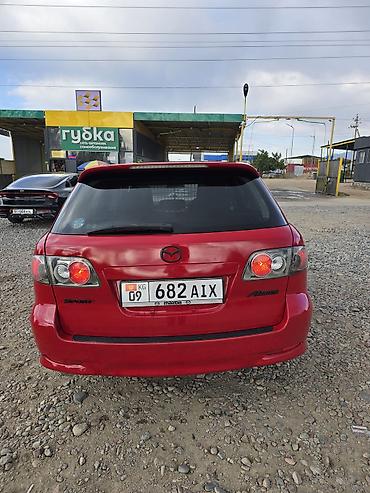 митсубиси спаке стар: Mazda 6: 2002 г., 2.3 л, Автомат, Бензин, Универсал — 4