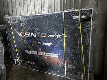 google: Телевизоры- yasin 75Q90 и 190 см 75" 4k (google tv) - описание — 1