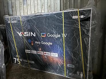 google: Телевизоры- yasin 75Q90 и 190 см 75" 4k (google tv) - описание — 2