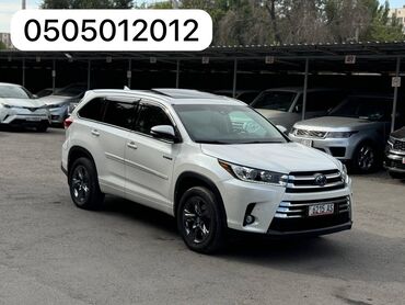 чемодан дорожные: Toyota Highlander: 2019 г., 3.5 л, Автомат, Гибрид, Внедорожник