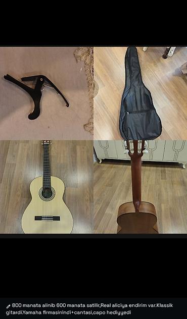 Klassik gitara, Yamaha, Yeni, Pulsuz çatdırılma