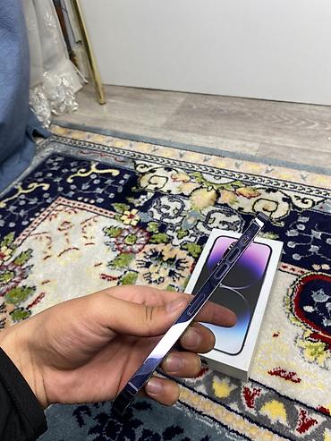 Apple iPhone: IPhone 14 Pro Max, Б/у, 256 ГБ, Deep Purple, 76 % — 6