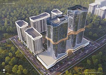 жк эпос: 3 комнаты, 127 м², Асанбай мкр Элитка, 4 этаж, ПСО (под самоотделку) — 1
