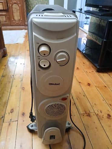 потолочный вентилятор: Nobel yağlı radiator – 11 seksiyalı, təkərlər üzərində mobil dizayn — 2