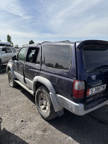 авто газ бензин: Toyota Hilux Surf: 1996 г., 2.7 л, Типтроник, Бензин, Внедорожник