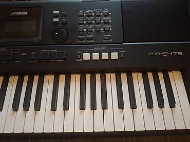 Sintezatorlar: Yamaha PSR-E473 sintezator - 61 ədəd tam ölçülü klaviş - İnteqrə — 6