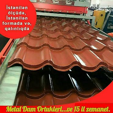 Dam işləri: Metal Dam Ortuklerinin topdan ve perakende satiw merkezi. teklif -da lalafo.az — 10 Dam işləri: Metal Dam Ortuklerinin topdan ve perakende satiw merkezi. teklif — 10