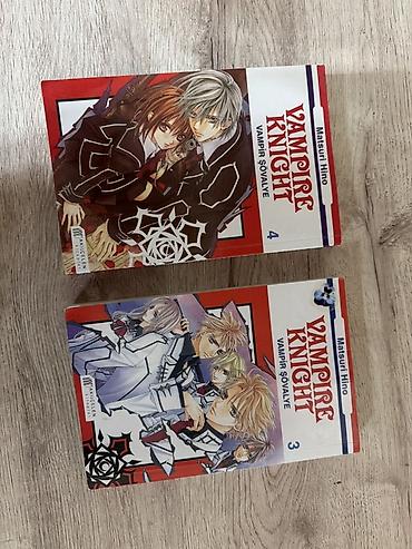 turk sekiller: Məhsul: Vampire Knight (Vampir Şövalye) manga – 2 cild bir yerdə — 1
