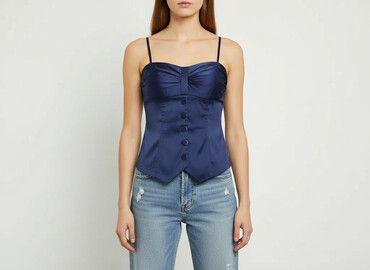 pull and bear koszulka tupac: Amisu, Топ жіночий, розмір L