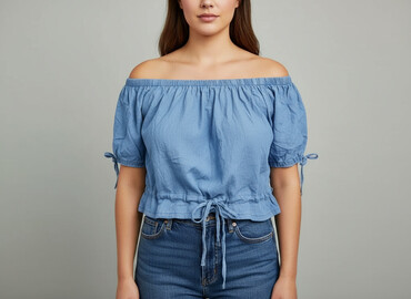 bluzki z odkrytym brzuchem: Beloved, Women's blouse, size 2XL