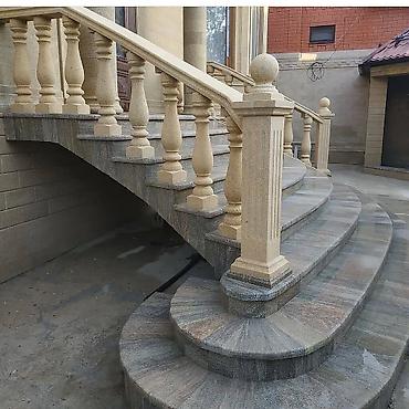 Фасадные плиты Сары-Таш (Травертин): Сарыташ, Балясина, Тумба, Колона, Перила, Клинкер, Узоры. Ассаламу at lalafo.kg — 21 Фасадные плиты Сары-Таш (Травертин): Сарыташ, Балясина, Тумба, Колона, Перила, Клинкер, Узоры. Ассаламу — 21