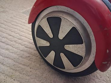 Электротранспорт: Qırmızı rəngli iki təkərli hoverboard (self-balans skuter) - Korpus — 3