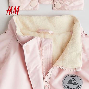 с начесом: Детский зимний комбинезон H&M Little Adventurer - Тёплый — 3